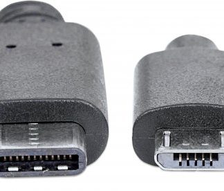 Manhattan USB TypeC Male to MicroB Male Cable