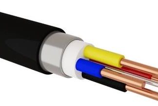 Solarix Surfix Black 4mm 4 Core With Earth Cable