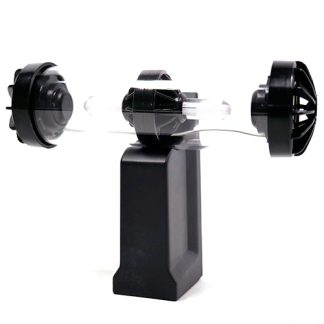 UniQue Transparent Tube Blue LED Light Stereo Speaker