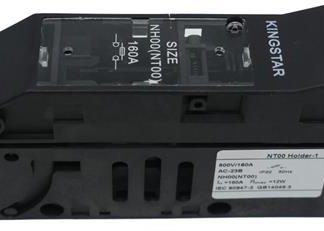 Solarix NT00 Rail Mount 1 Pole 160A DC Fuse Holder