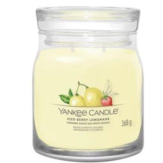 Yankee Candle Signature Collection Iced Berry Lemon Medium Jar
