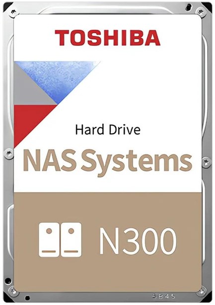 Toshiba N300 3.5 Inch 10TB Serial ATA Internal NAS HDD