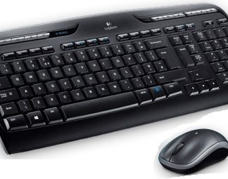 Logitech Black MK330 Cordless Keyboard & Mouse Combo