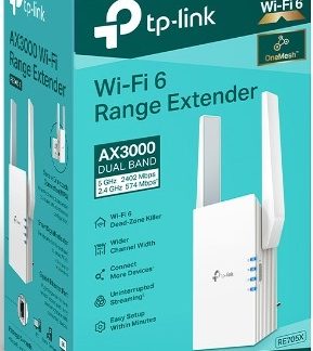 TP Link AX3000 Mesh WiFi 6 Range Extender