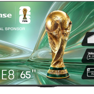 Hisense 65 Inch E8S UHD Mini LED 144Hz Smart TV