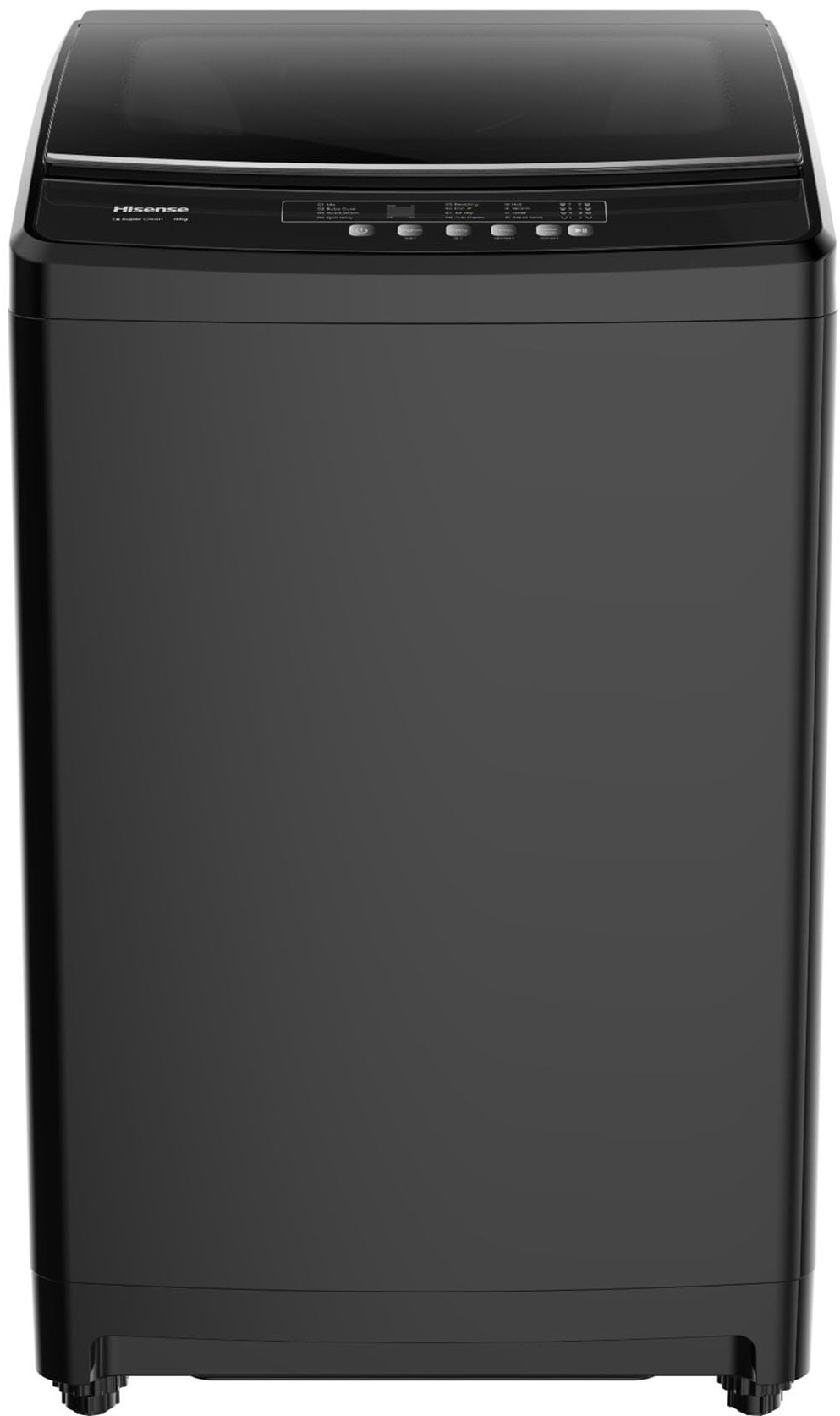 Hisense 16kg Top Loader Washing Machine Black