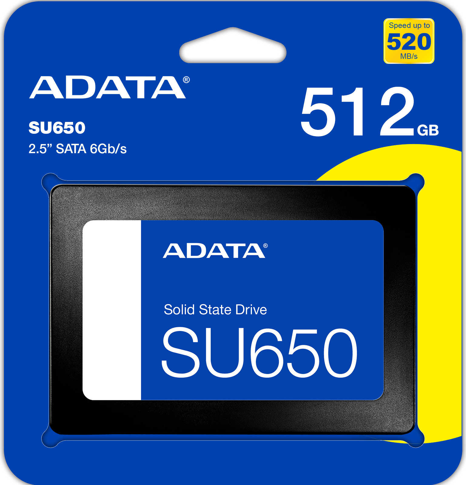 Adata SU650 Ultimate 3D NAND 512GB SATA SSD